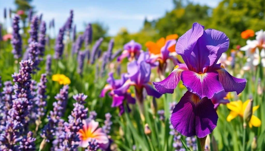 Lavandes et iris : conseils de plantation et entretien