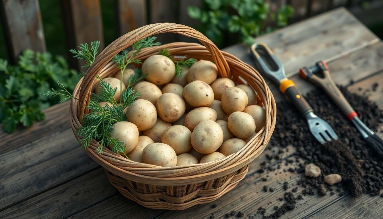 Quand r&eacute;colter les pommes de terre primeur ?