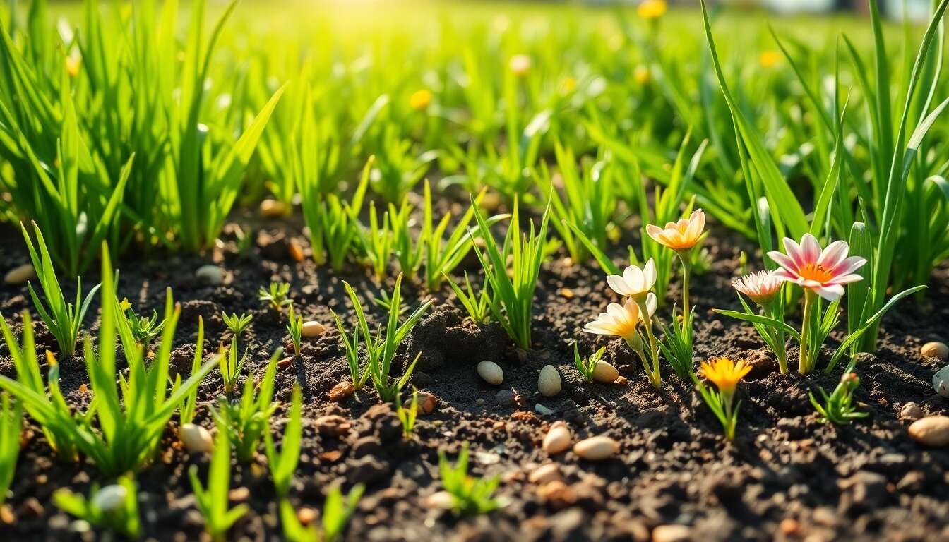 Comment semer efficacement les graines de gazon et de fleurs ?
