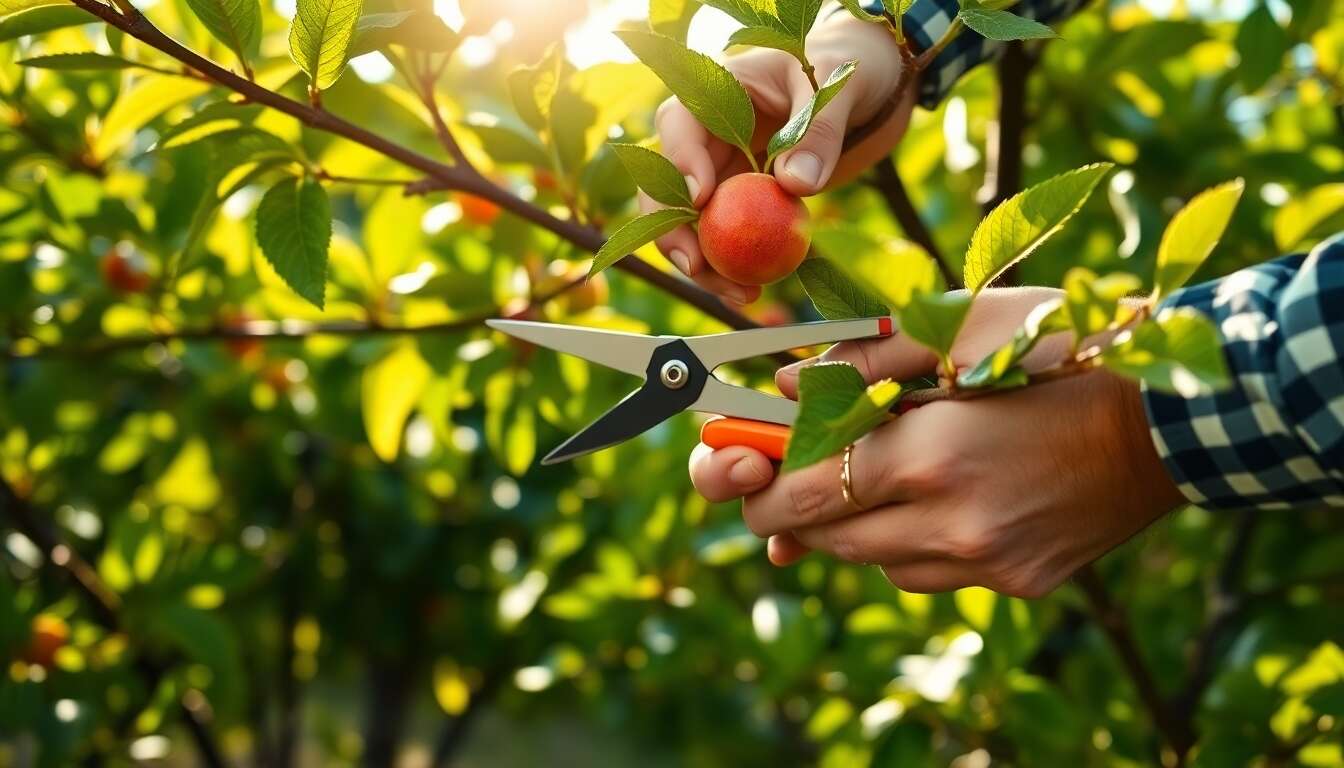 Les outils indispensables pour l'entretien des fruitiers