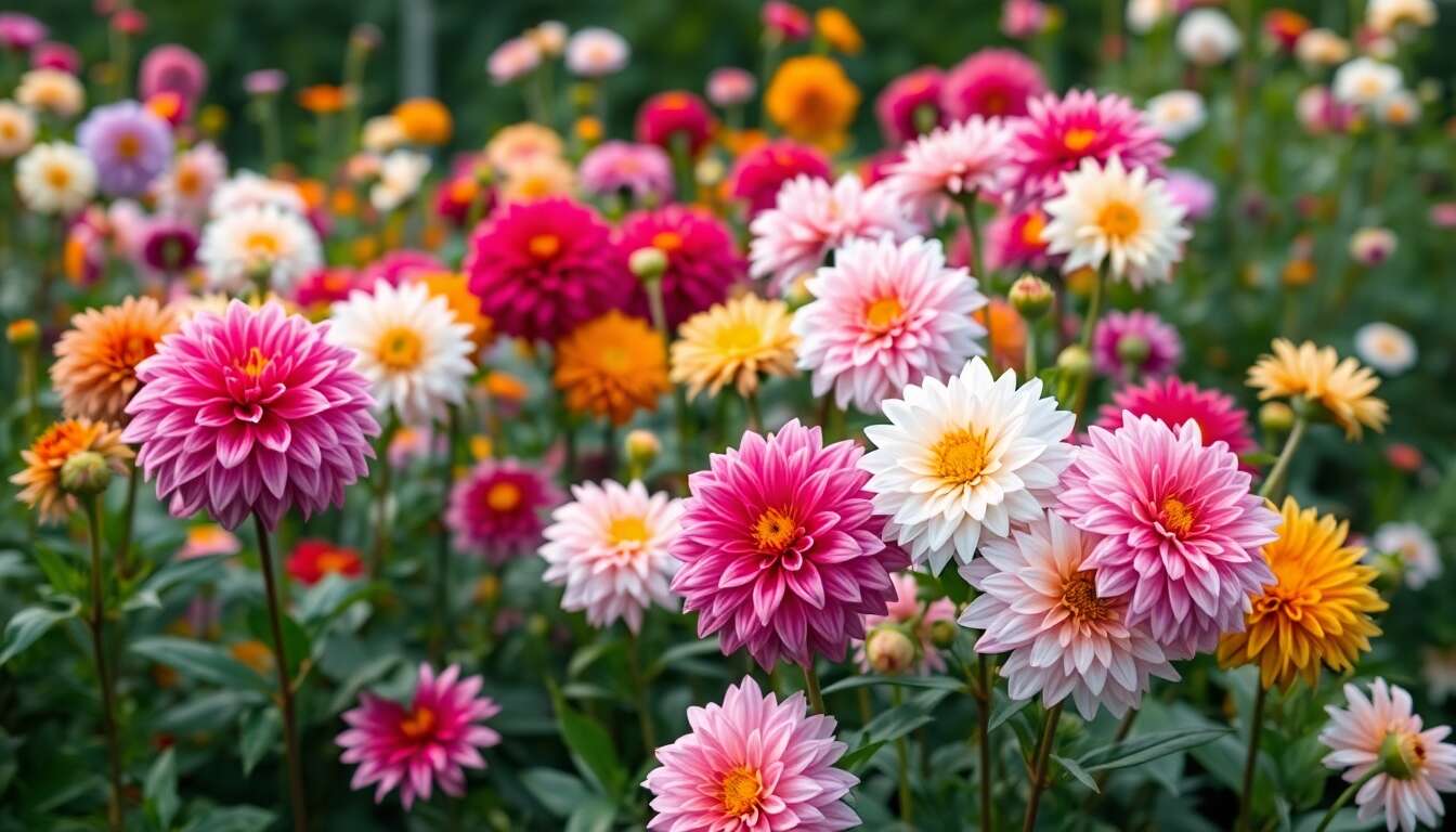 Dahlia : conseils de plantation et d'entretien