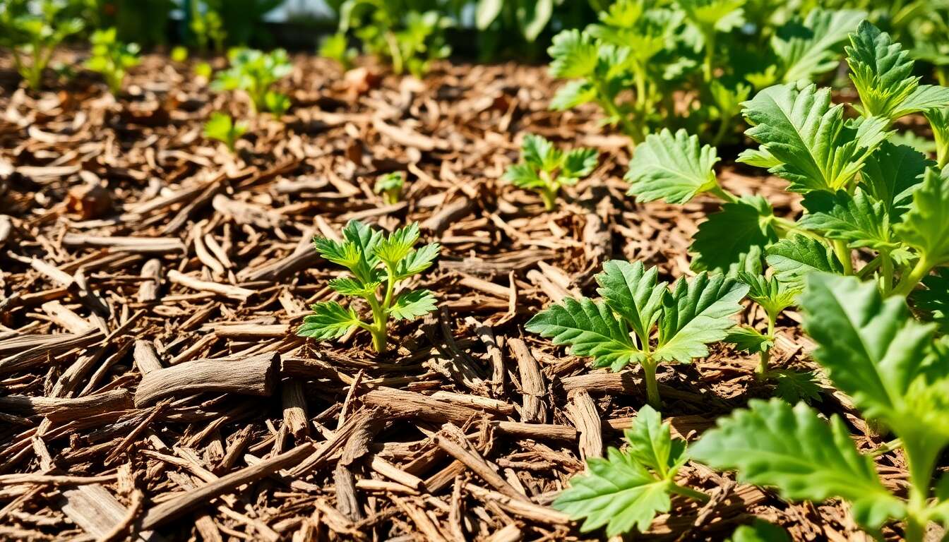 Écorces de pin : utilisation et avantages au potager