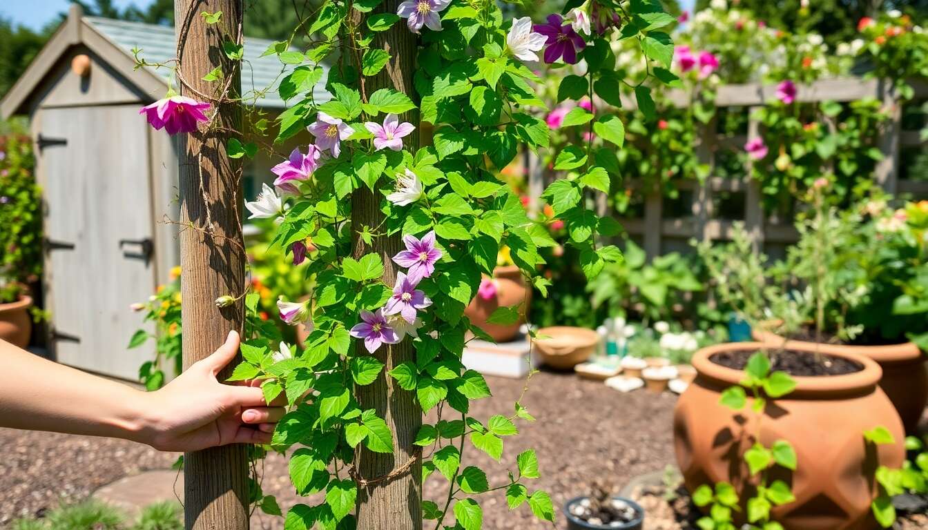 Comment planter les plantes grimpantes ?