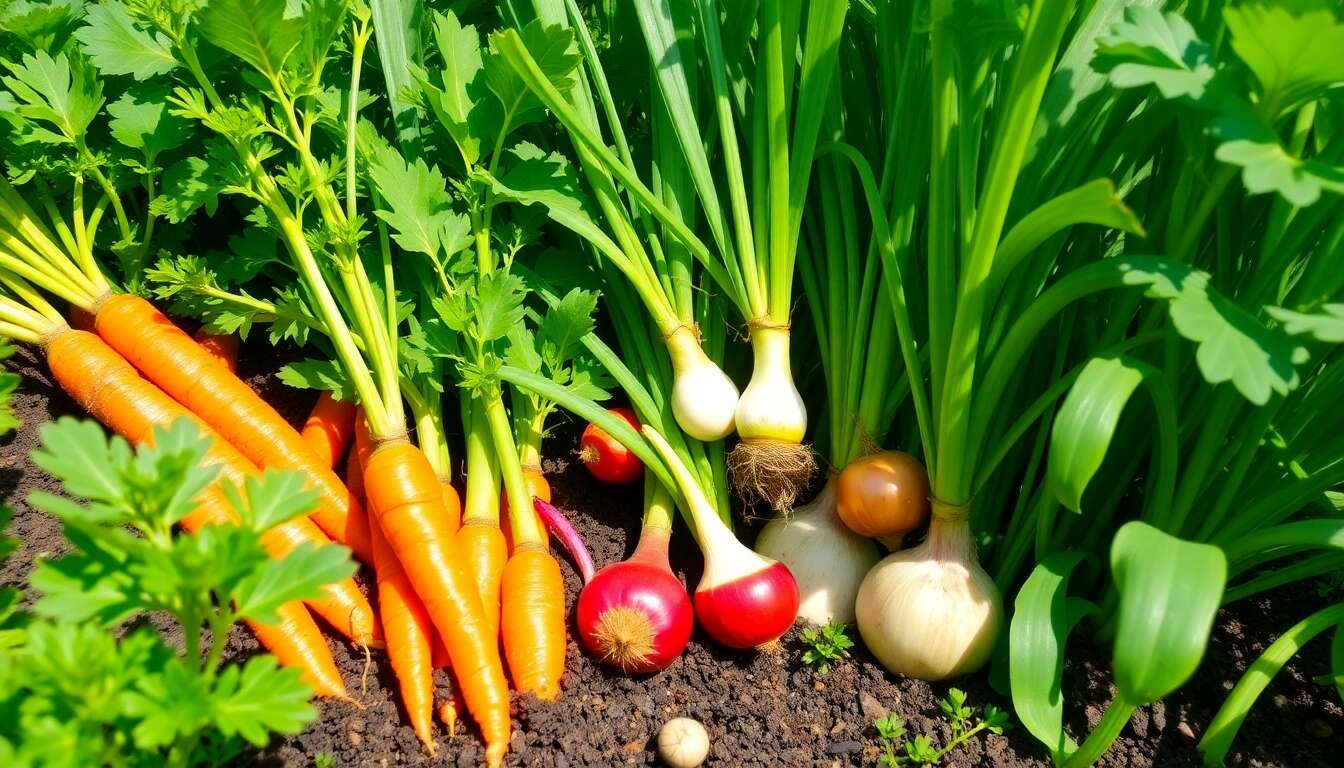 Carottes, radis et oignons : cultiver ensemble ?