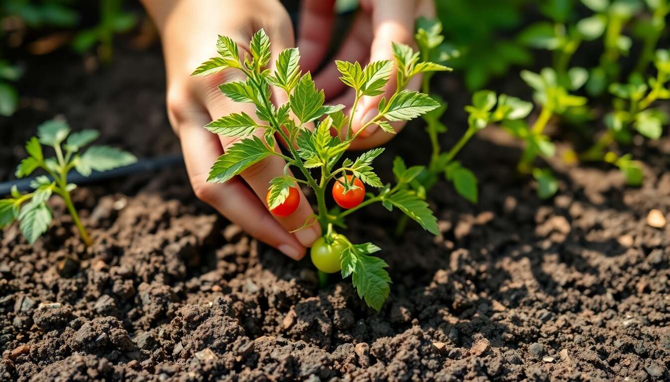 Astuces pour un repiquage r&eacute;ussi en pleine terre