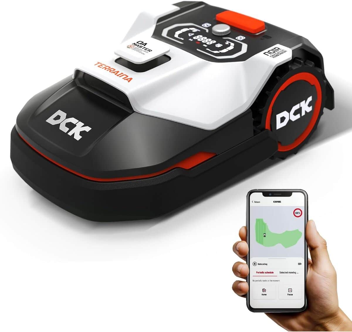 Test du robot tondeuse DCK KDRM105 : haute performance jusqu'à 500m²