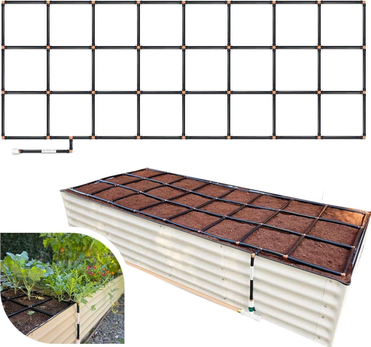Test du système d'irrigation Garden In Minutes 3 x 8