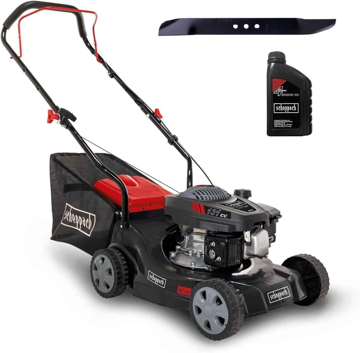 Test Scheppach MP132-40 : tondeuse puissance 3, 3 CV