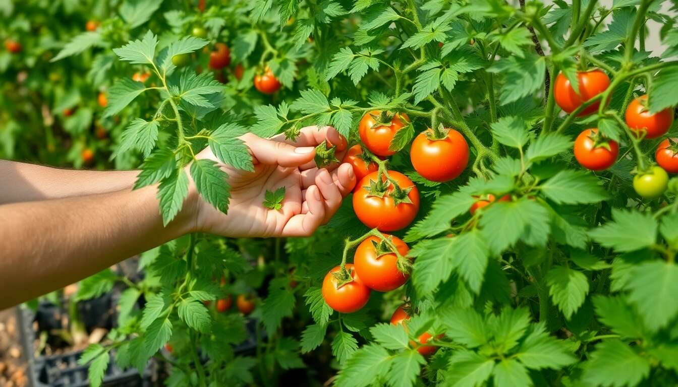 Techniques pour effeuiller efficacement vos pieds de tomates