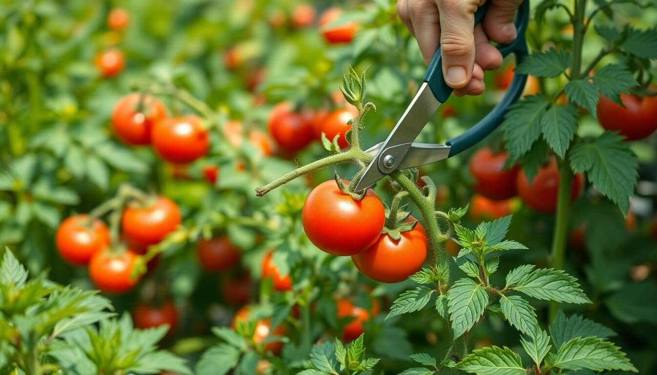 Quand et comment pratiquer l'&eacute;t&ecirc;tage des tomates