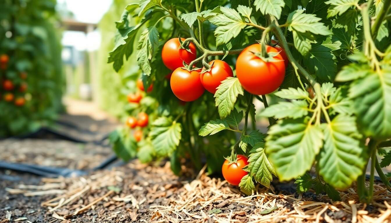 Quel paillage choisir pour les tomates ?