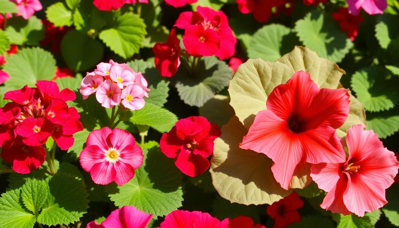 Utilisations au jardin : g&eacute;ranium vs p&eacute;largonium