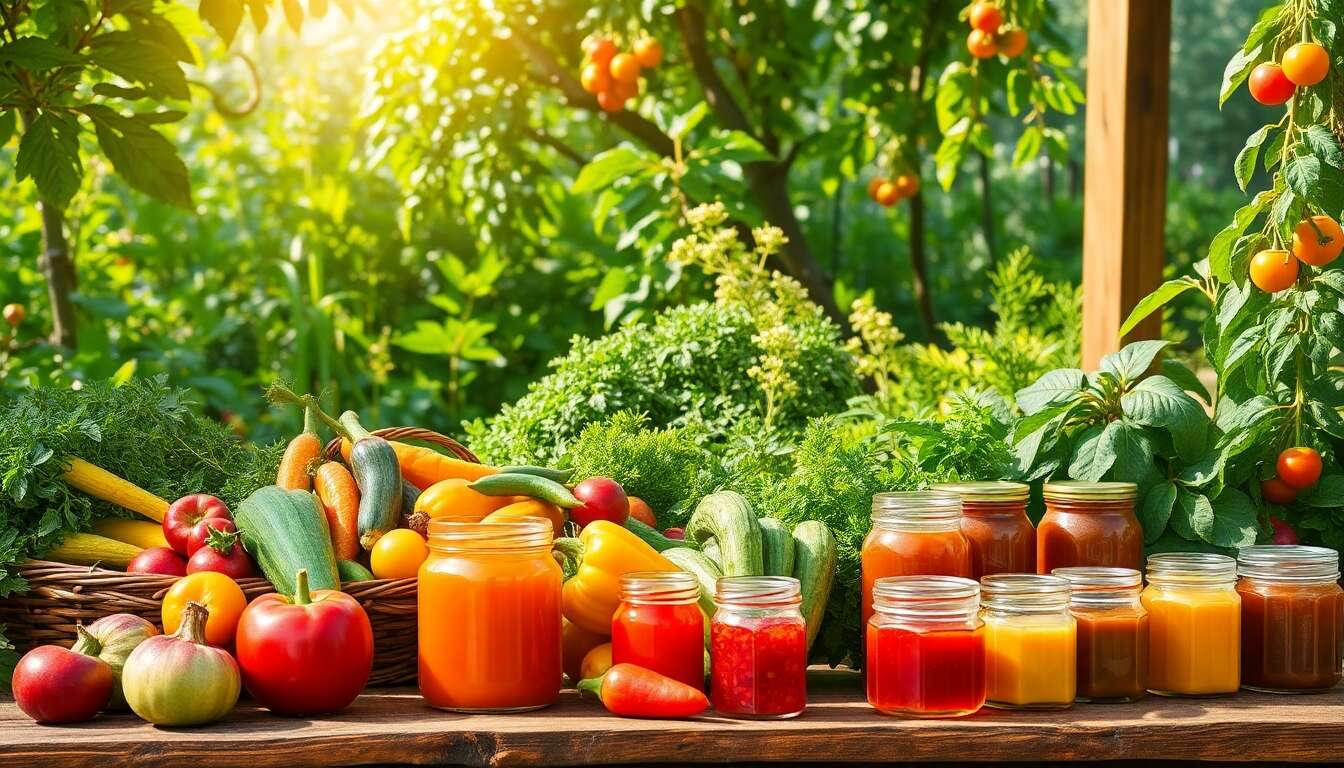 Id&eacute;es de recettes inspirantes pour des conserves maison