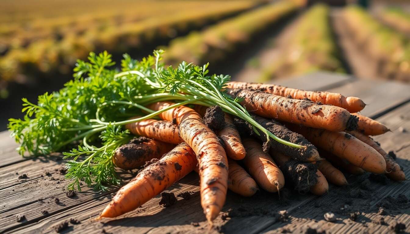 R&eacute;colter et conserver vos carottes en biodynamie