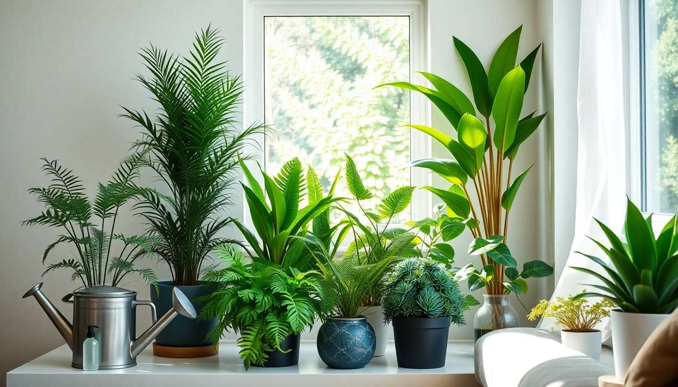 Comment arroser les plantes d'intérieur en été : guide pratique