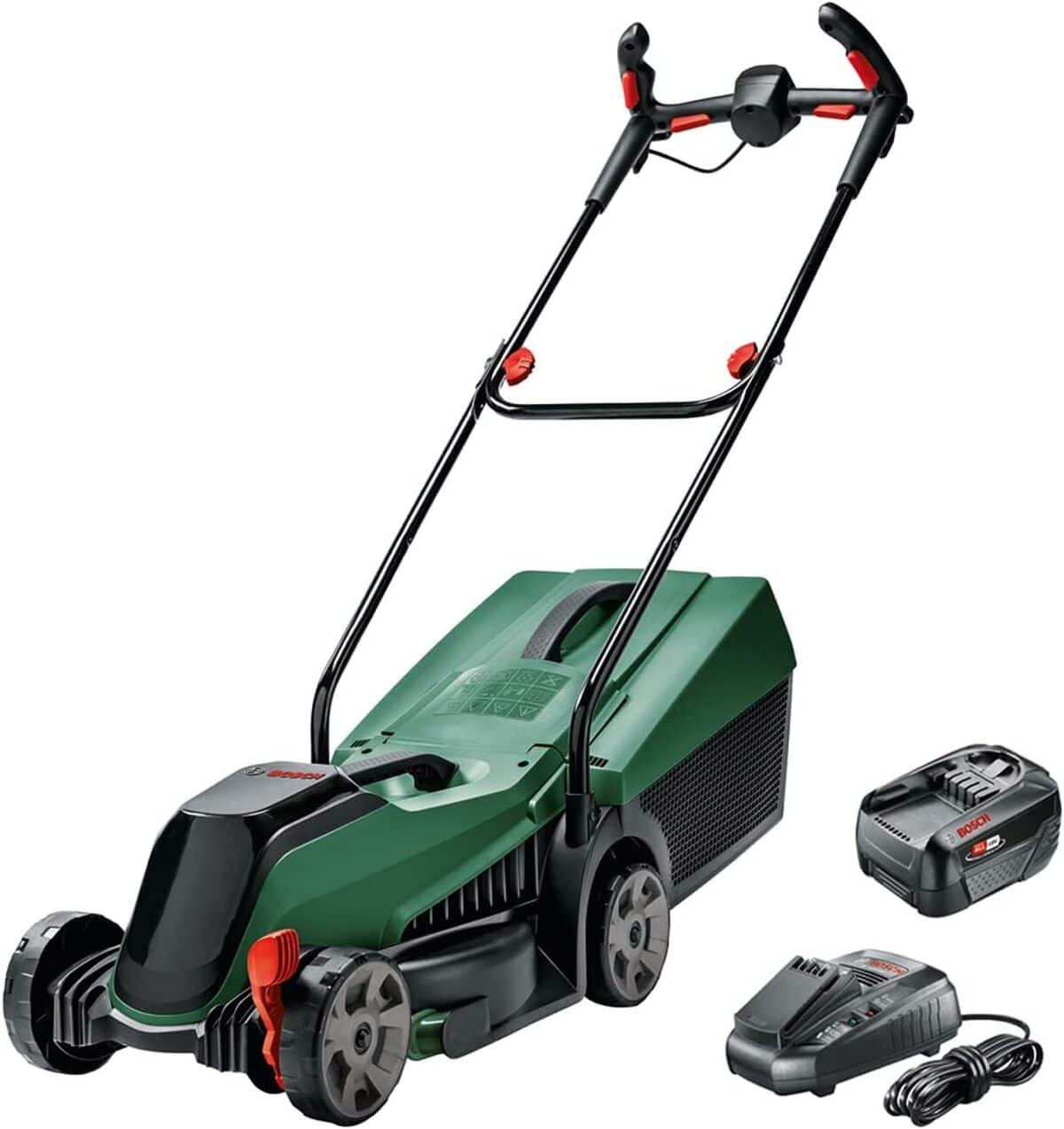 Test : bosch CityMower 18V-32-300, tondeuse à gazon sans fil compacte