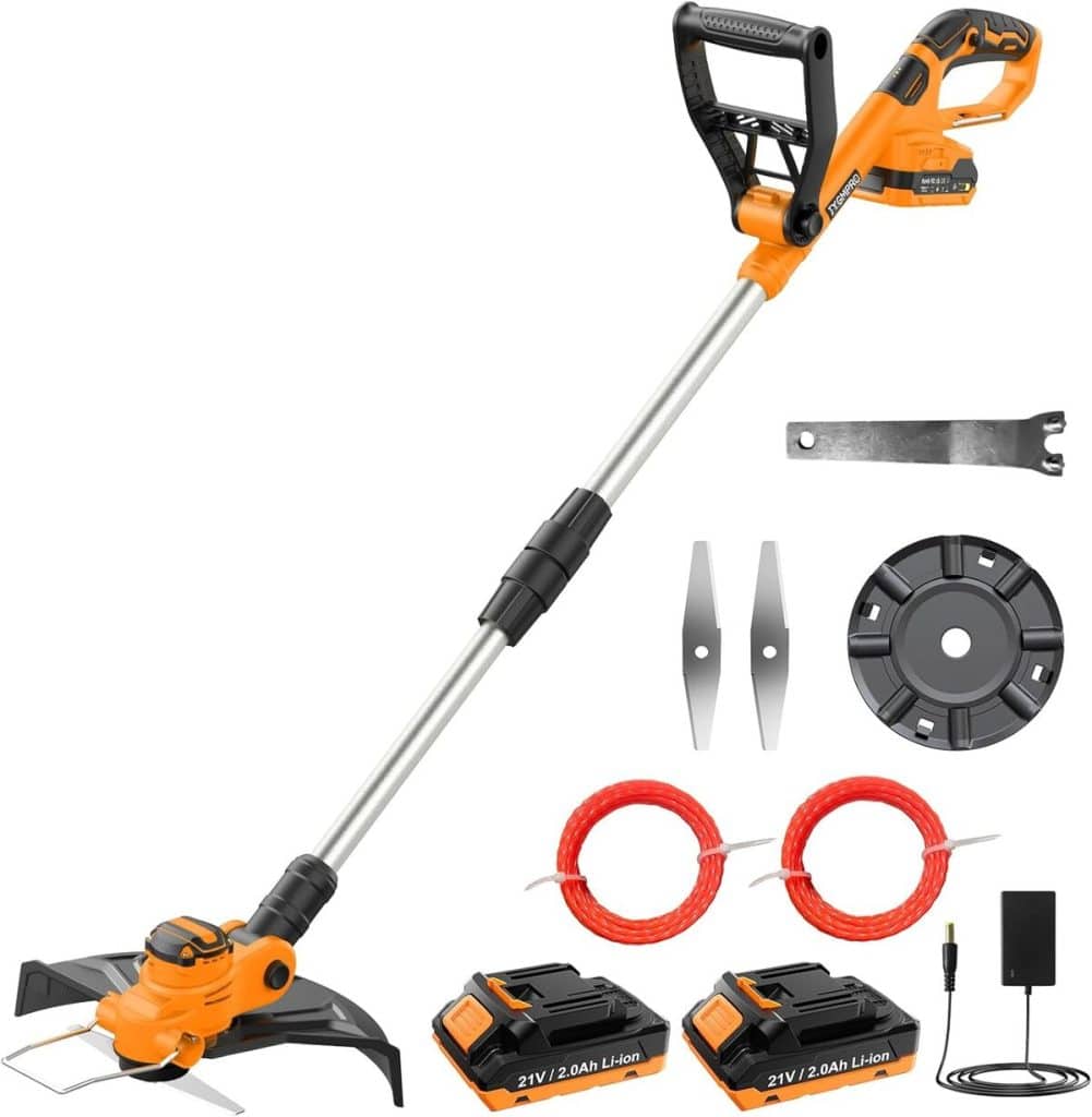 Test du coupe-bordure JYGMPRO 21V : performance sans fil