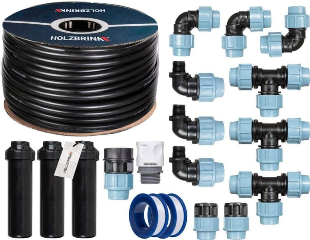 Test du kit de démarrage Holzbrink pour l'irrigation de gazon