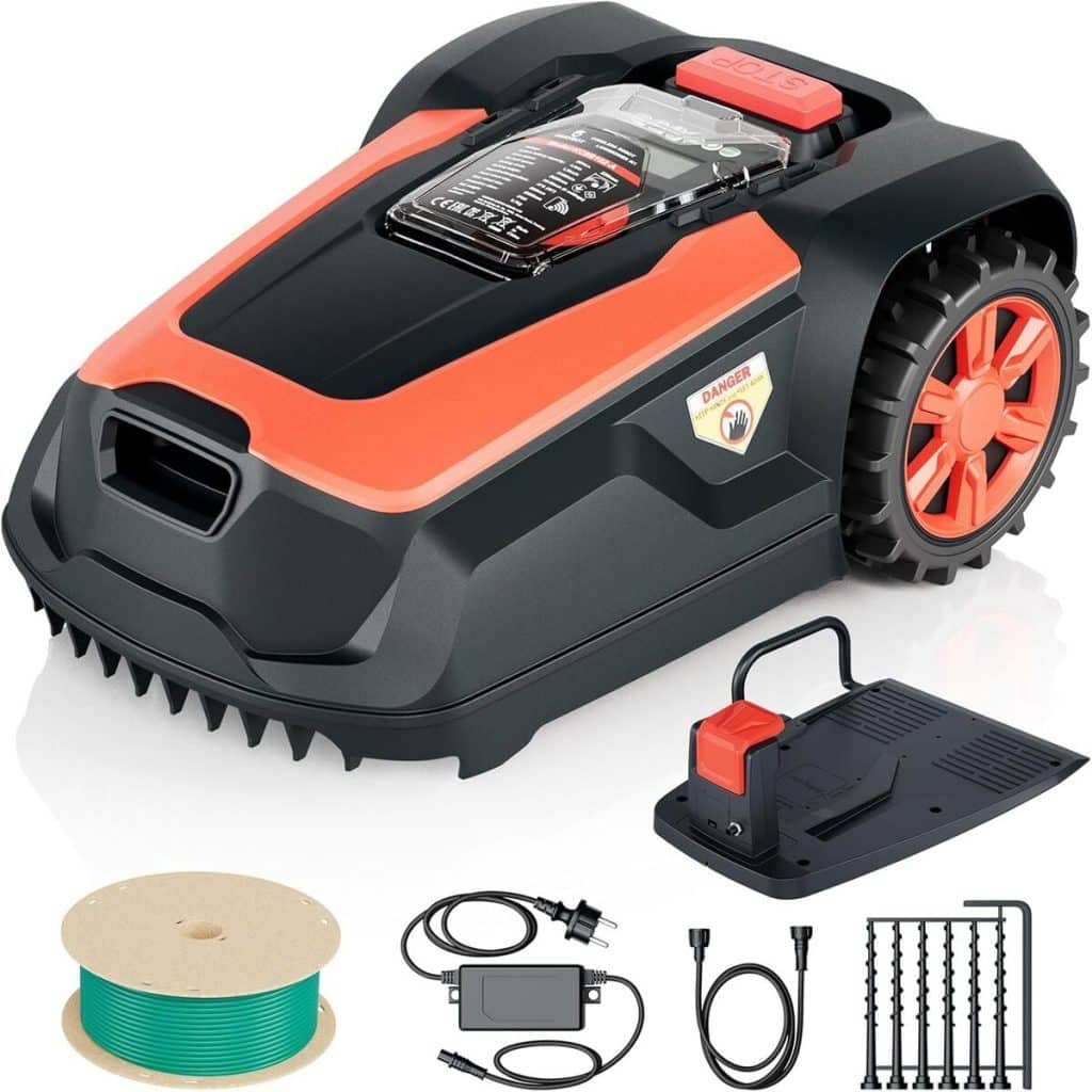 Test OKAYBOT robot tondeuse : efficacité et contrôle intelligent