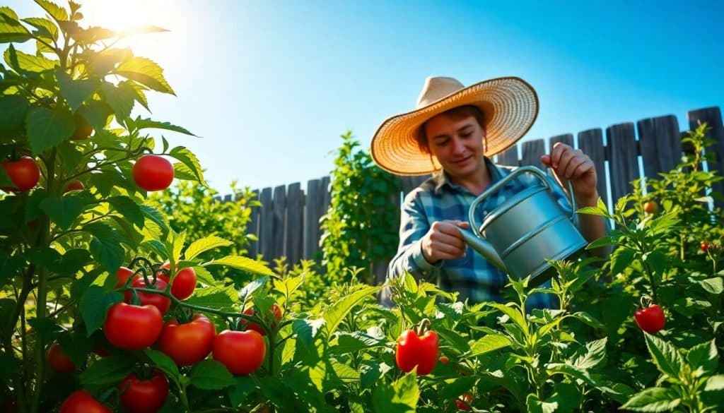 Comment rafraîchir son potager en période de canicule ?