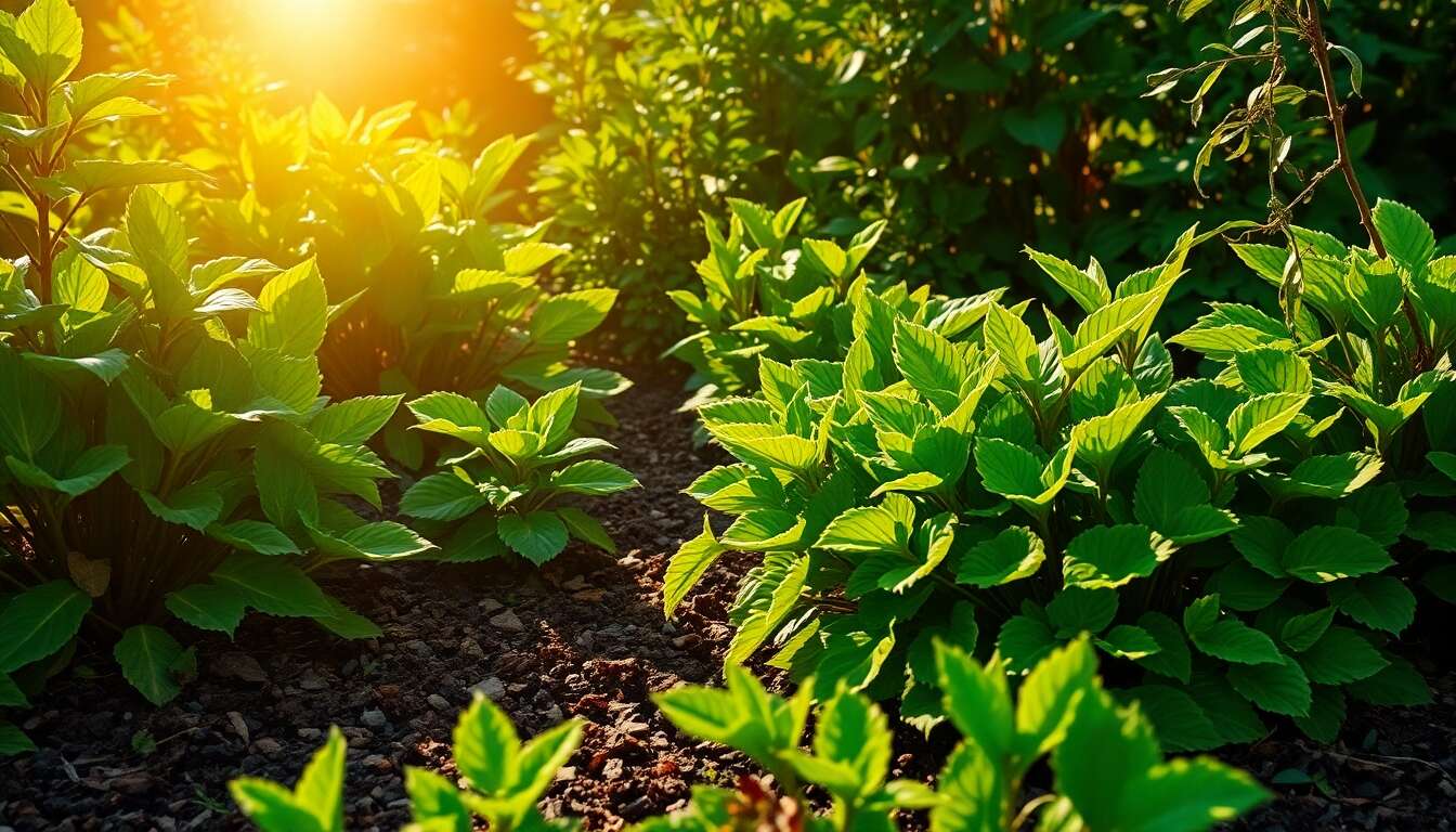 Utiliser le paillage pour une terre fra&icirc;che