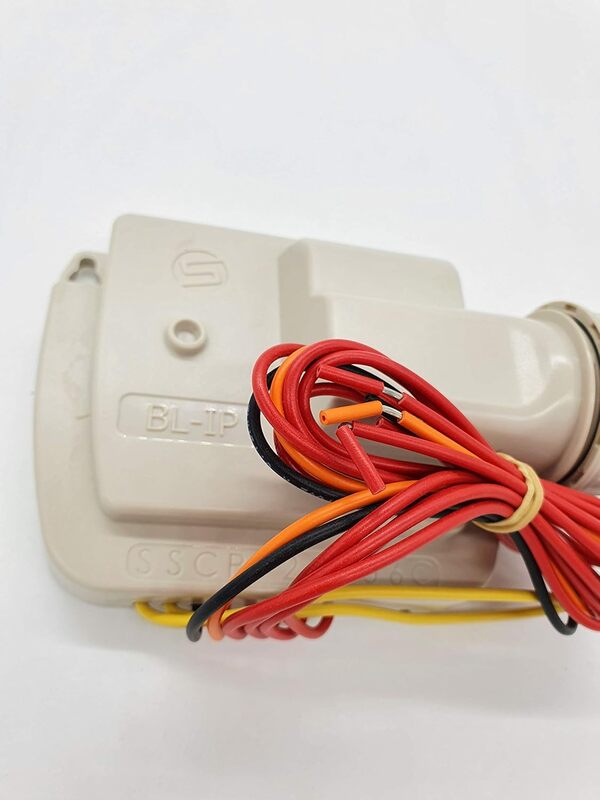 Programmateur d'arrosage à piles 9 V modèle BL IP4, avec connexion Bluetooth, portée jusqu'à 10 mètres, étanche pour 4 saisons, blanc, 14 x 9 x 5,5 cm (référence : Solem BL-IP4) [Classe énergétique A+]