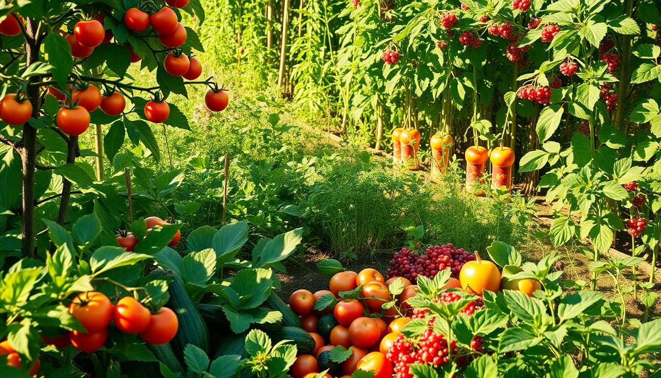 R&eacute;colter fruits et l&eacute;gumes estivaux