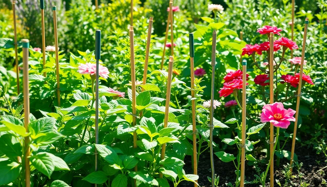 Astuces pratiques pour fabriquer ses propres tuteurs