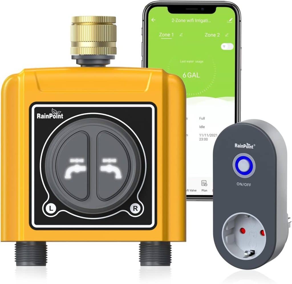 Test de l'ordinateur d'arrosage WiFi RAINPOINT : pilotage connecté intelligent