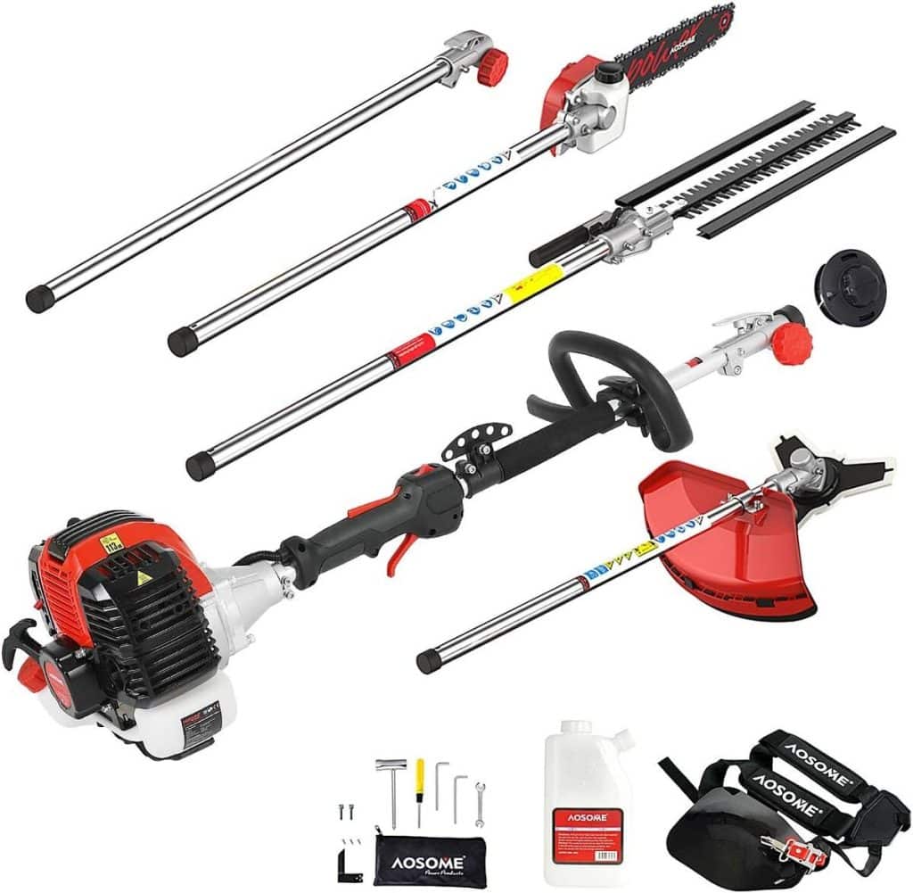 Test débroussailleuse thermique Aosome M2600-3D : 4 en 1 et performanceÞmpressionnante