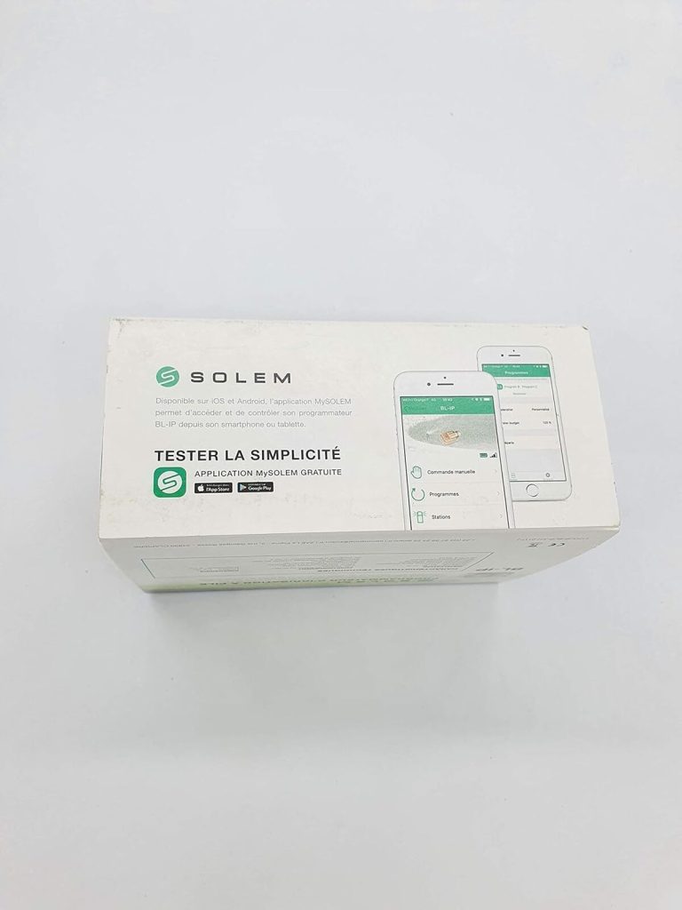 Test du programmateur d'arrosage Solem BL-IP4 Bluetooth