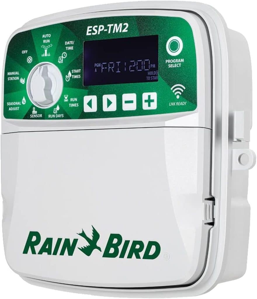 Test du programmateur Rain Bird ESP-TM2 : commande 4 stations 230 V