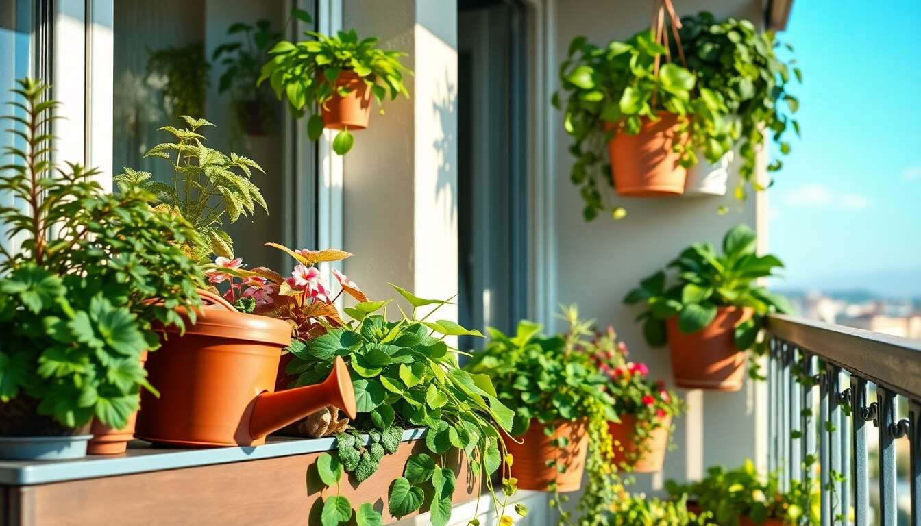 Entretenir les plantes en pot sur terrasse ou balcon