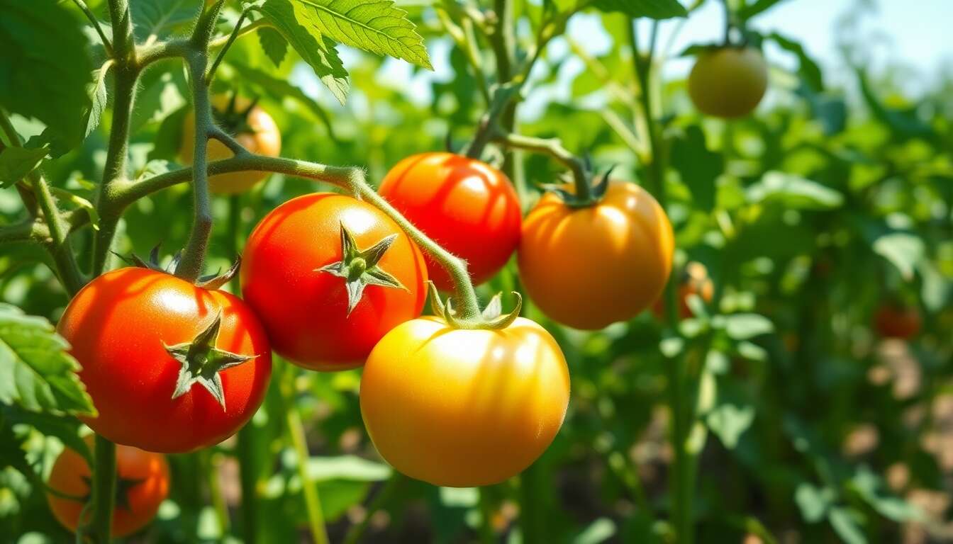 Pourquoi mes tomates ne mûrissent pas sur le dessus ?
