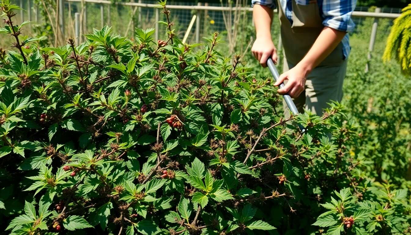 Techniques manuelles pour contr&ocirc;ler les ronciers