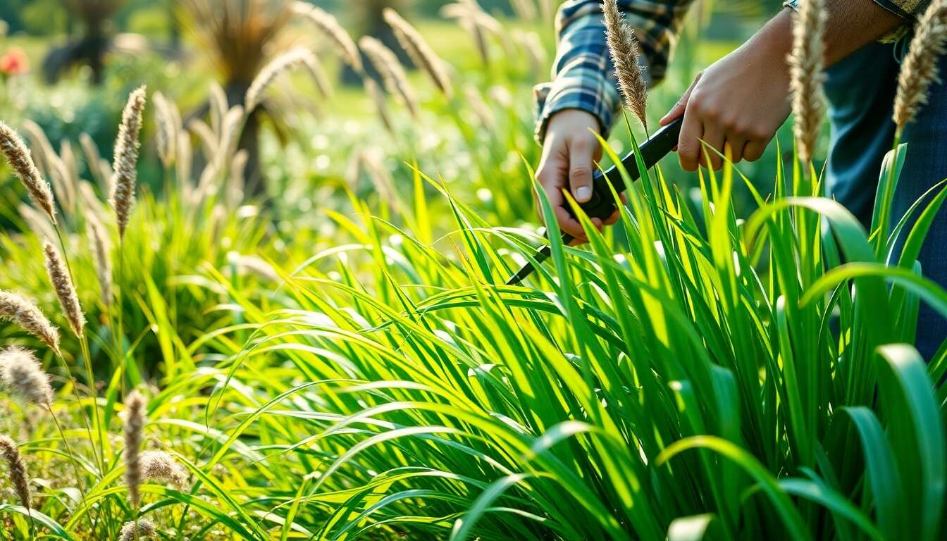 Comment tailler et entretenir les graminées ?