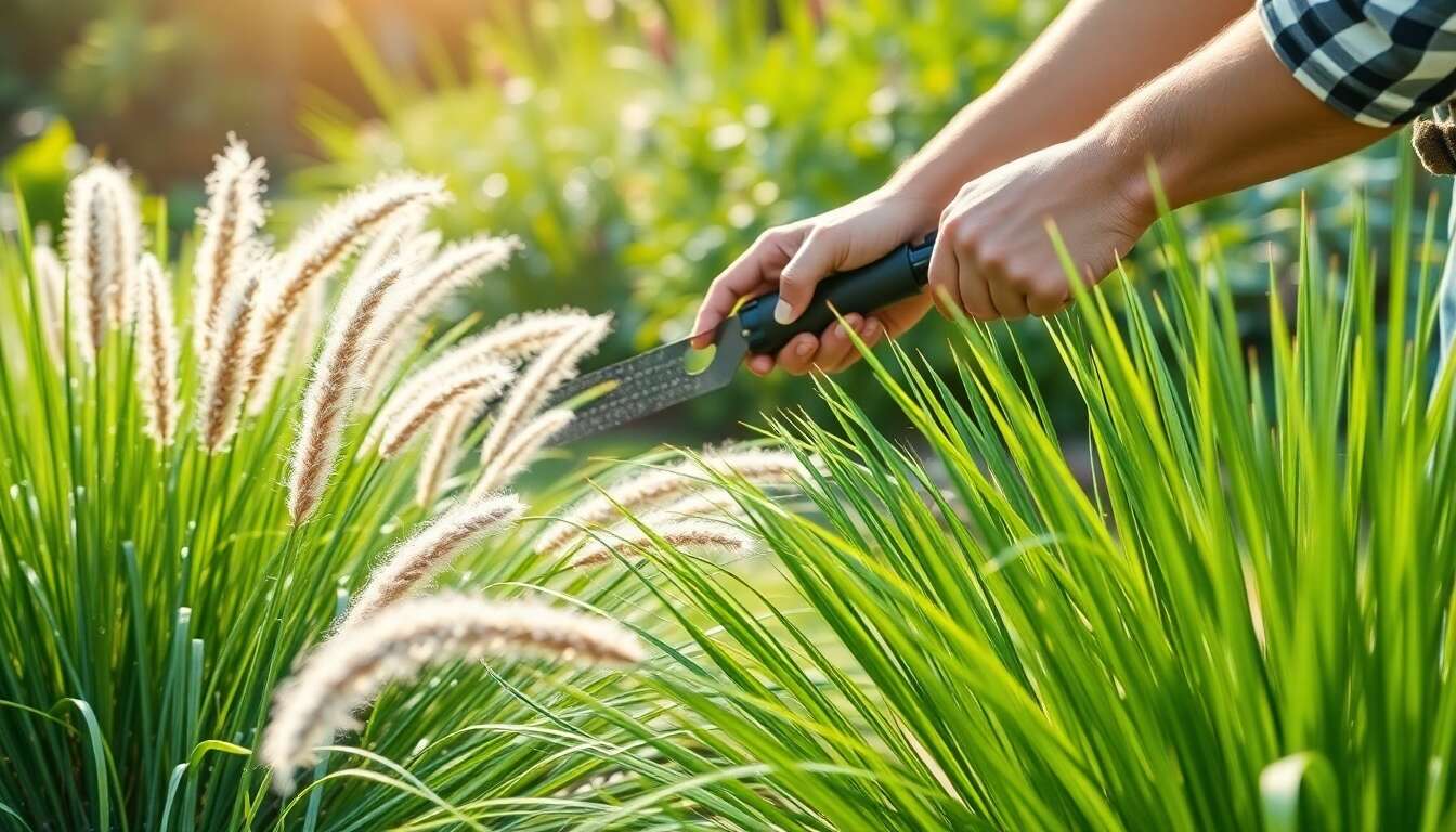 Les outils indispensables pour tailler les gramin&eacute;es