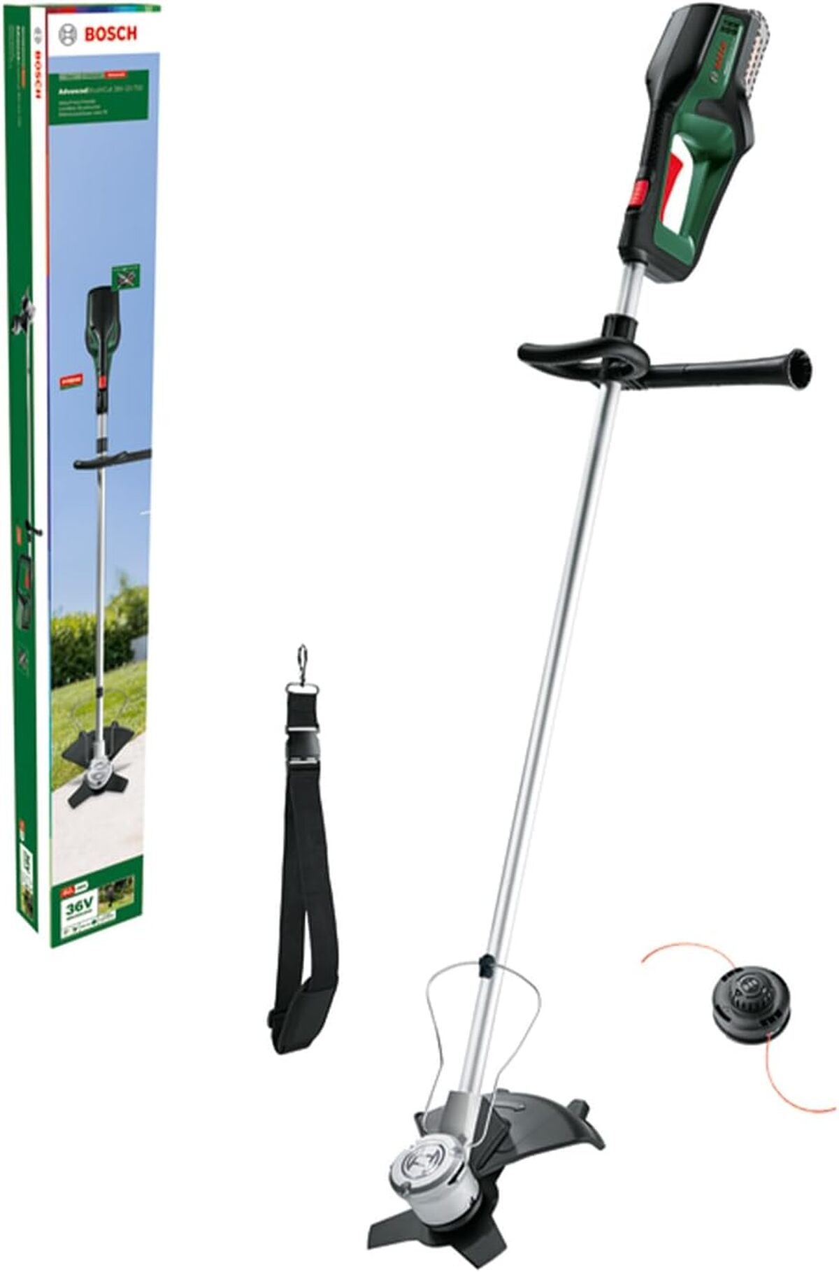 Test Bosch AdvancedBrushCut 36V : débroussailleuse sans fil performante