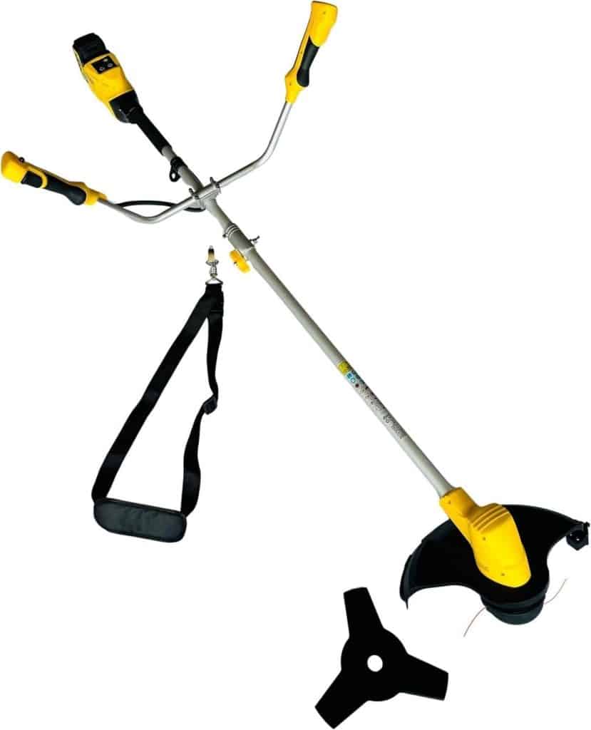 Test de la débroussailleuse Nemura 20V : puissance et qualité française