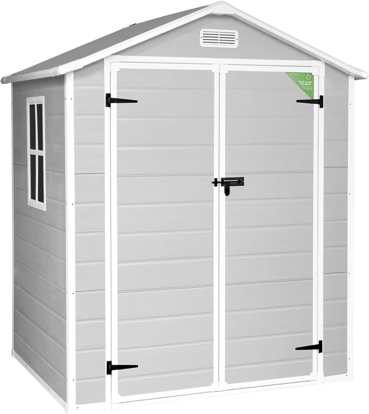 Test de l'abri de jardin Wasabi Aqua 2.6 : simplicité et robustesse