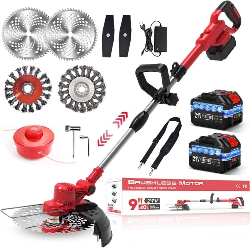 Test débroussailleuse 21 V Makita 4 en 1