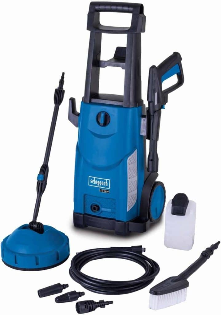Test du nettoyeur haute pression Scheppach HCE2600 : puissance et accessoires inclus