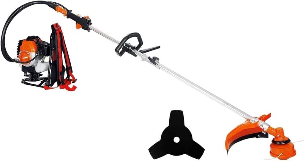 Test : gT Garden débroussailleuse à dos 52 cm3, 3 CV