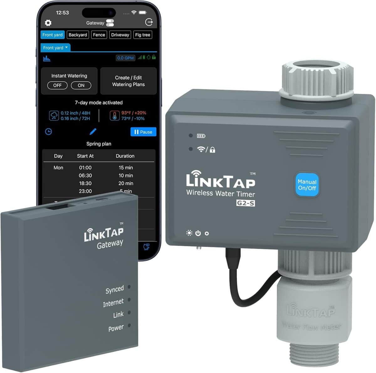 Test : programmateur intelligent LinkTap G2S pour arrosage connecté