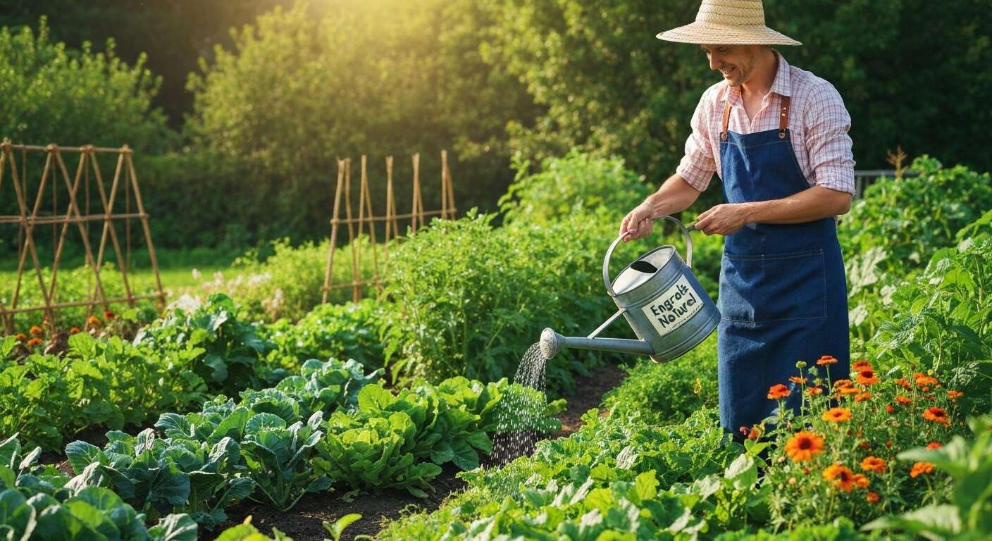 L'urine, un engrais naturel au jardin