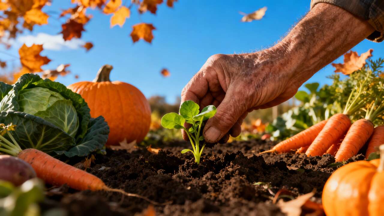 Que r&eacute;colter au potager en octobre