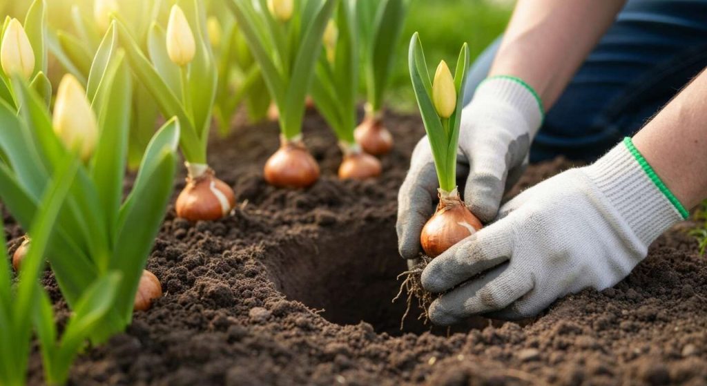 Comment planter des bulbes à floraison printanière ?