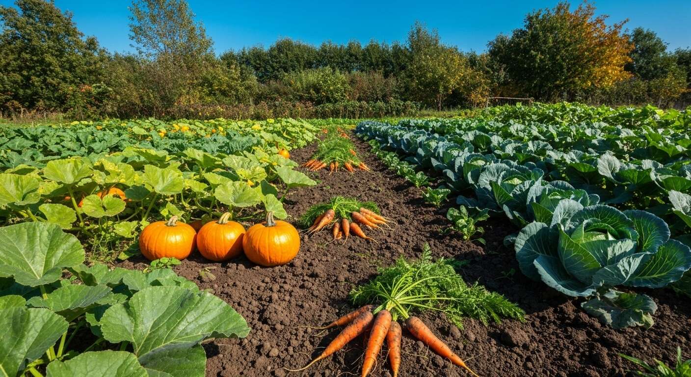 Les r&eacute;coltes du potager