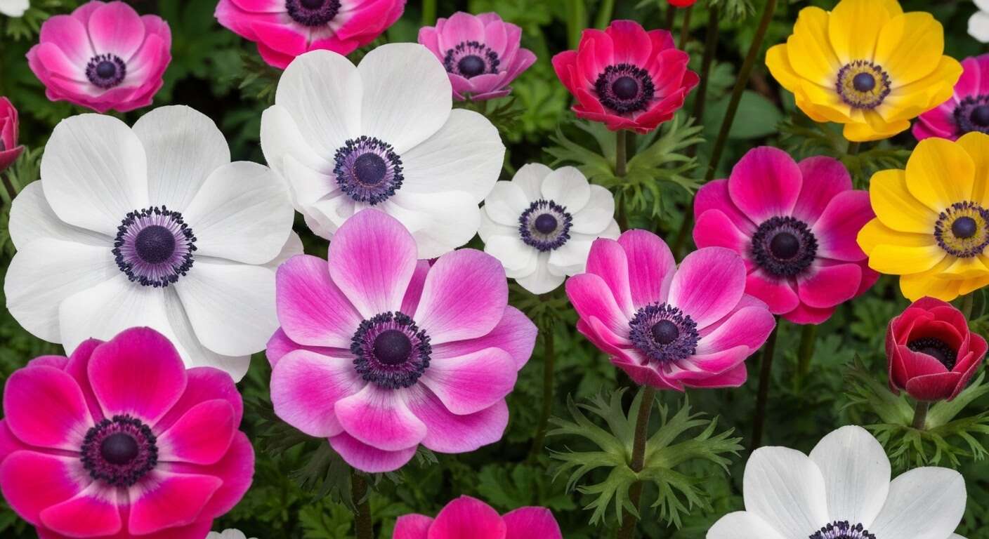 Les vari&eacute;t&eacute;s d'an&eacute;mones &agrave; privil&eacute;gier