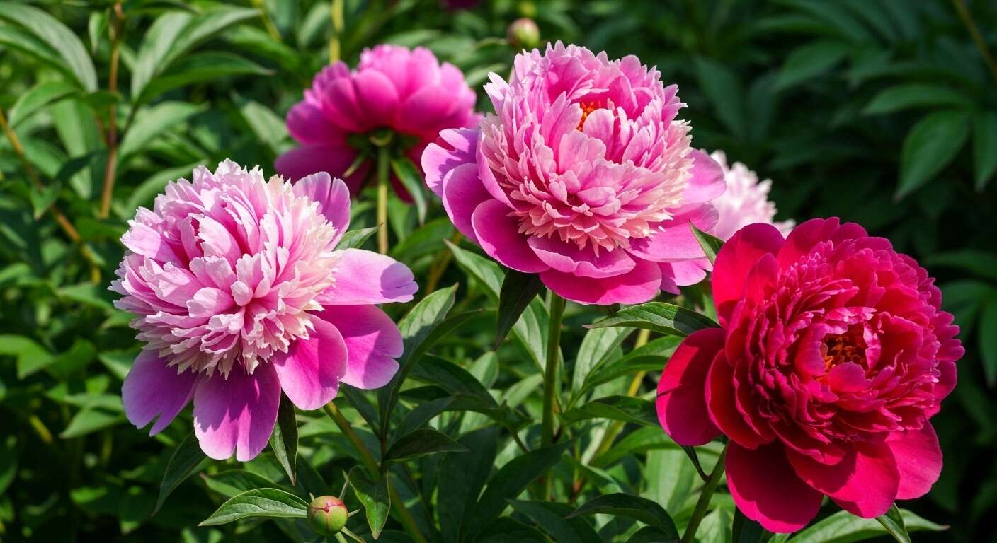 Choisir le bon emplacement pour vos pivoines